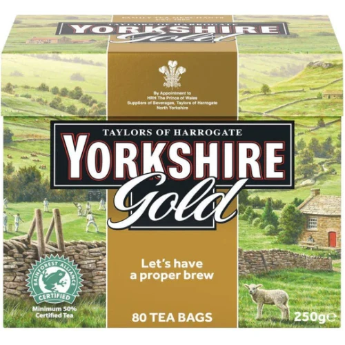 Yorkshire Gold Tea 80 Tea Bags