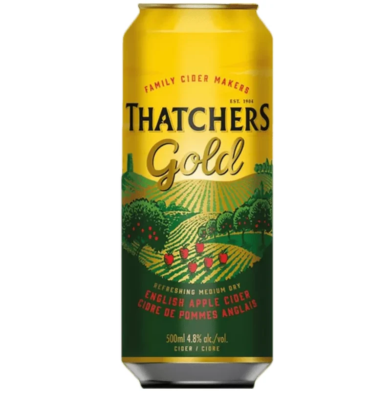 Thatchers Gold Cider 500ml Can 4.8% ABV