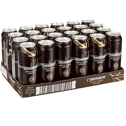 Strongbow Cider 24 x 370ml Cans 5.4% ABV