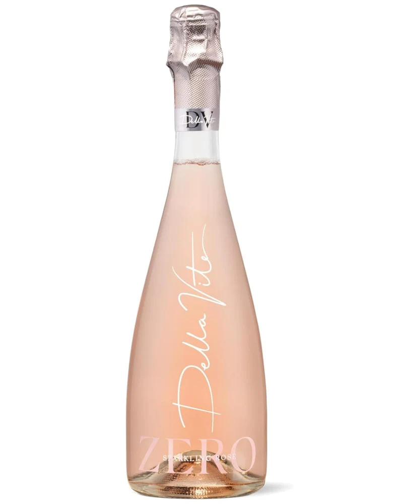 Della Vite Zero Sparkling Rosé Wine, 75 cl