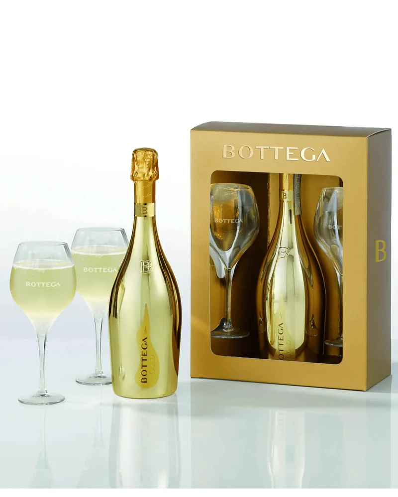 Bottega Confezione Glamour Gold Gift Set, 75 cl