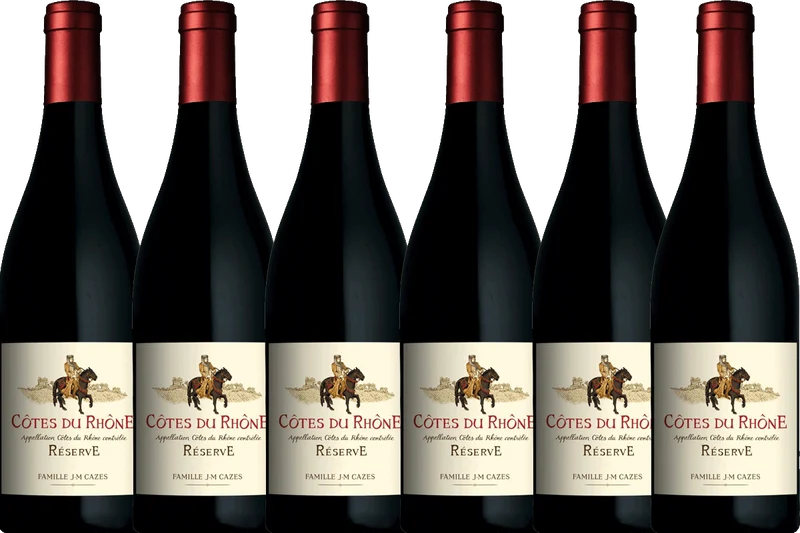 Famille JM Cazes Côtes du Rhône Réserve - 6 Bottle Case