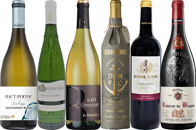 BBQ Firepit Favourites - 6 Bottle Mixed Wine Case