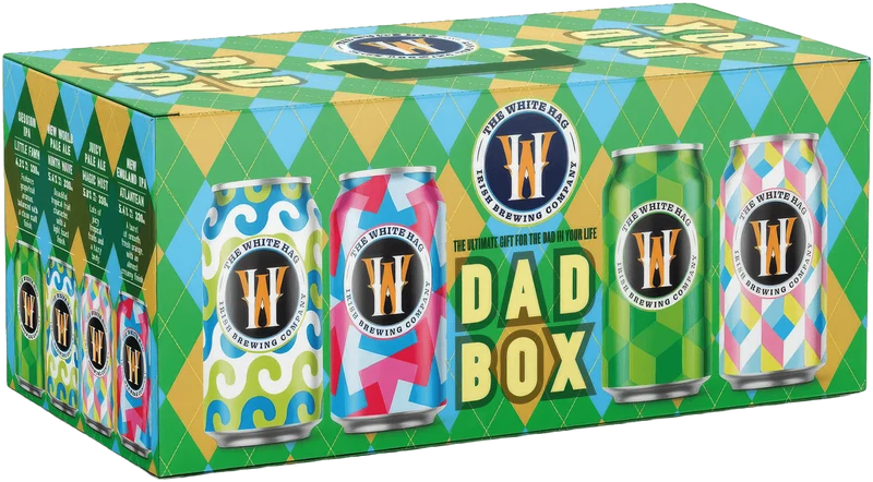 The White Hag Dad Box 8 Can Gift Pack