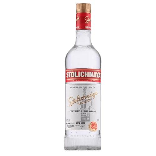 Stolichnaya Vodka 1L 40% ABV
