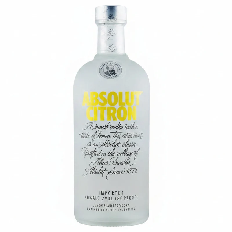Absolut Citron Flavoured Vodka 700ml 40% ABV