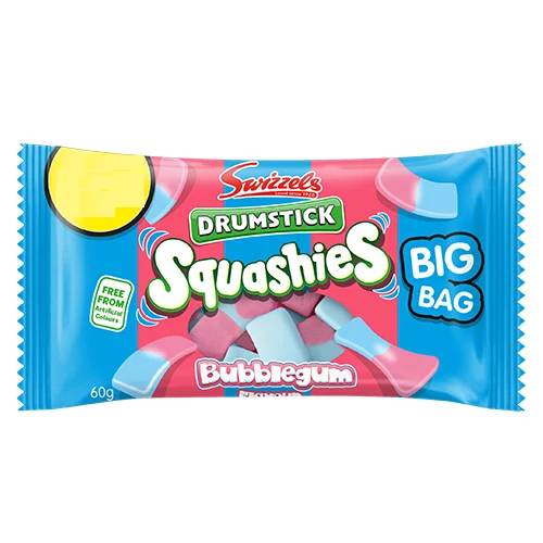 Swizzels Squashies Bubblegum 60g