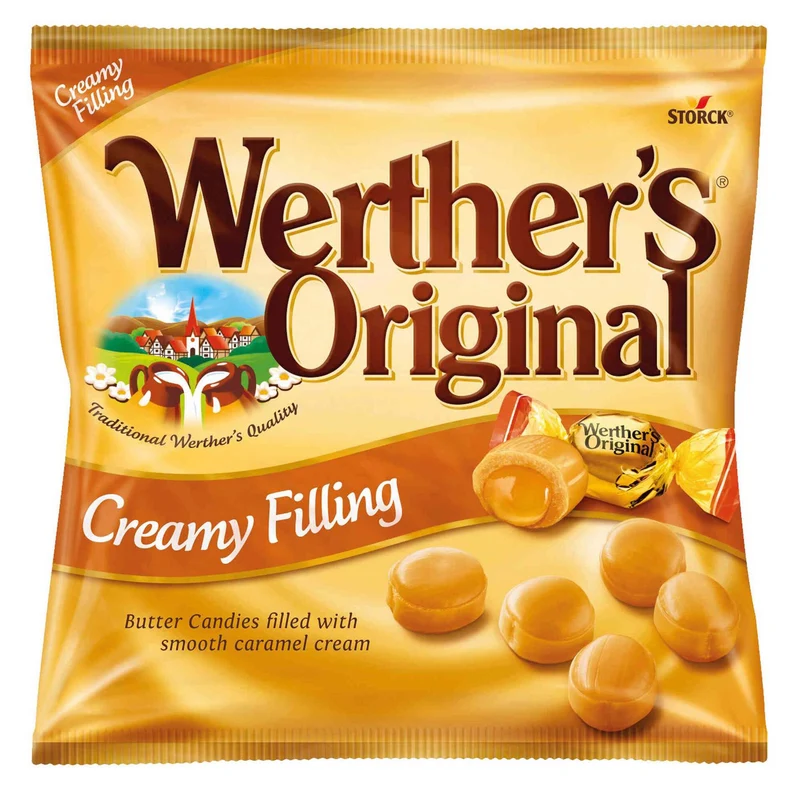 Werther's Original Creamy Filling Caramels 135g