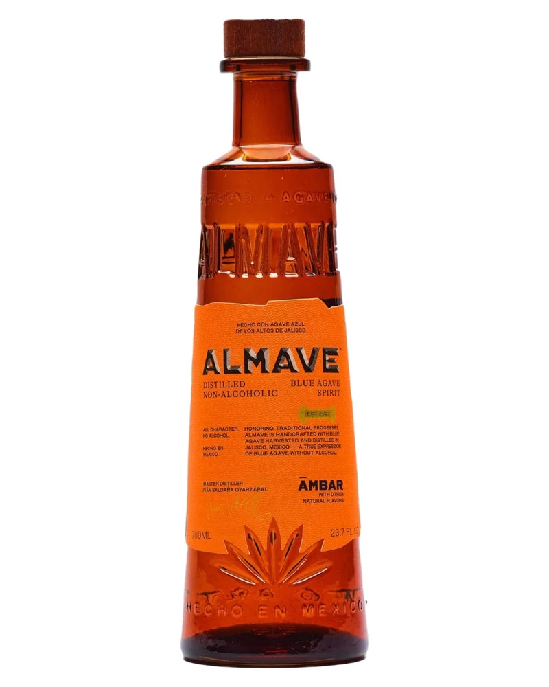 Almave Ámbar Non-Alcoholic Blue Agave Spirit, 70 cl