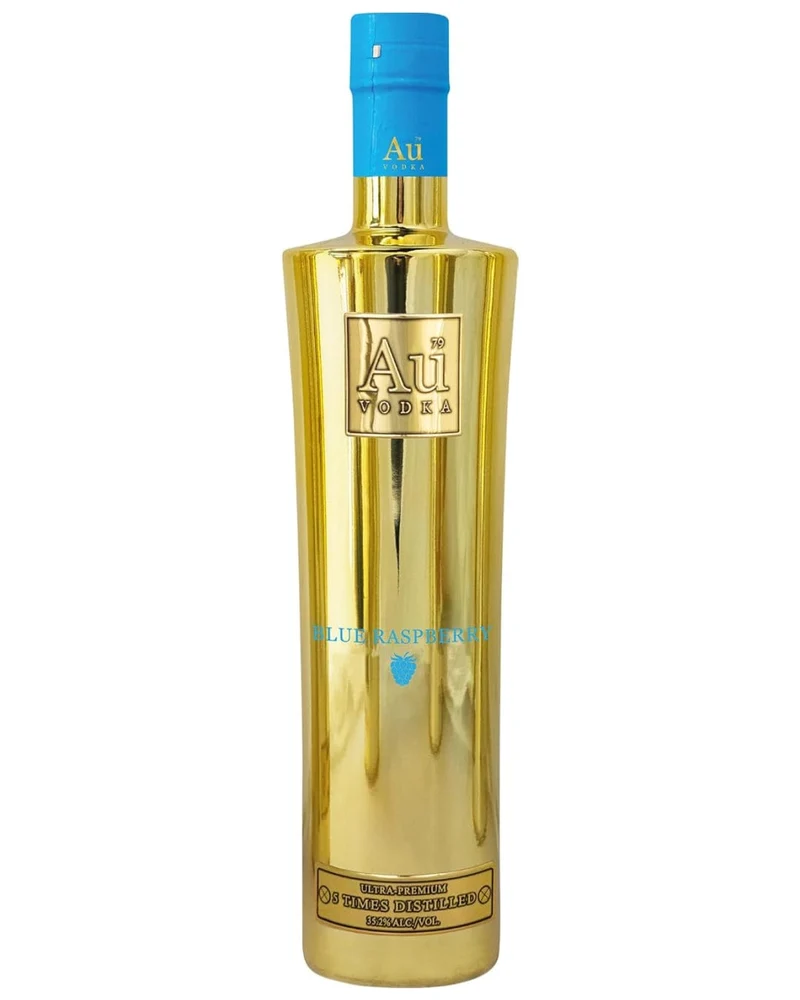 Au Vodka Blue Raspberry Flavoured Vodka, 35 cl
