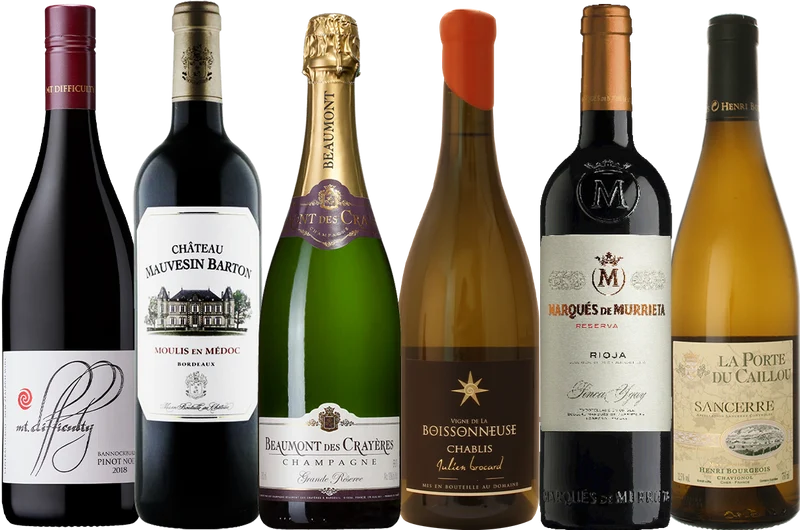 Connoisseur's Choice 6 Bottle Wine Case