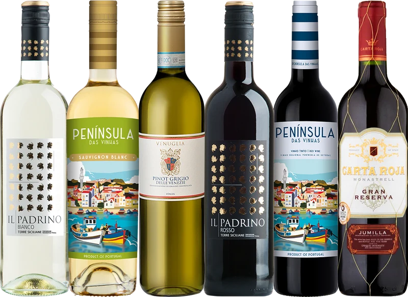 Our Top Cellars 6 Bottle Case