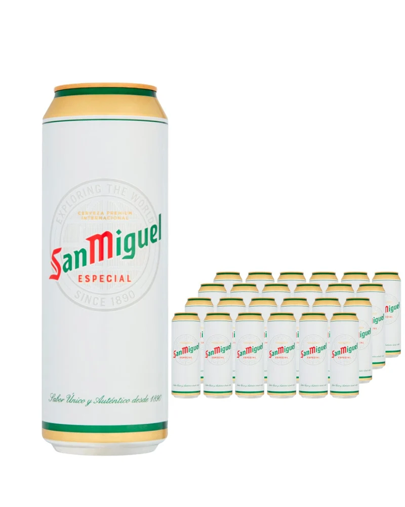 San Miguel Premium Lager Beer Can Multipack, 24 x 568 ml