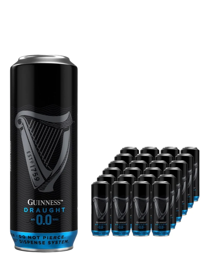 Guinness Alcohol Free Micro Draught Can Multipack, 24 x 558 ml
