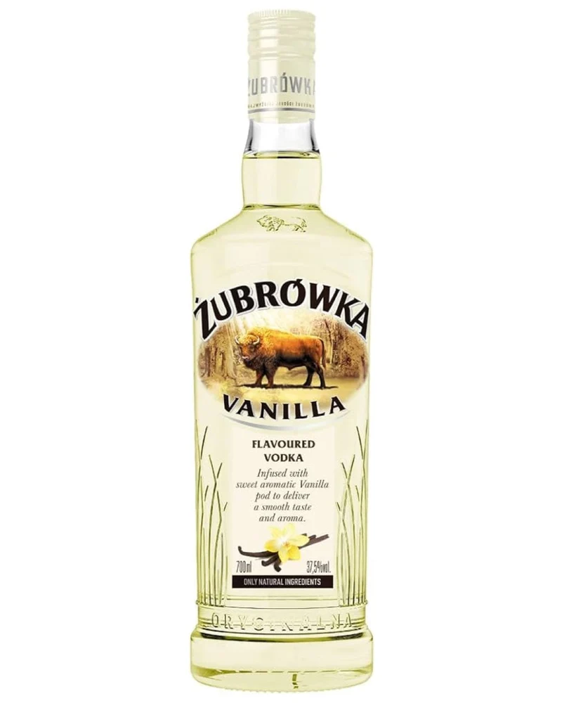 Zubrowka Biala Vanilla Vodka, 70 cl