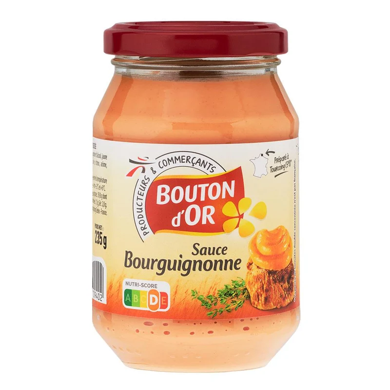 Bouton d'Or Sauce Bourguignonne 235g