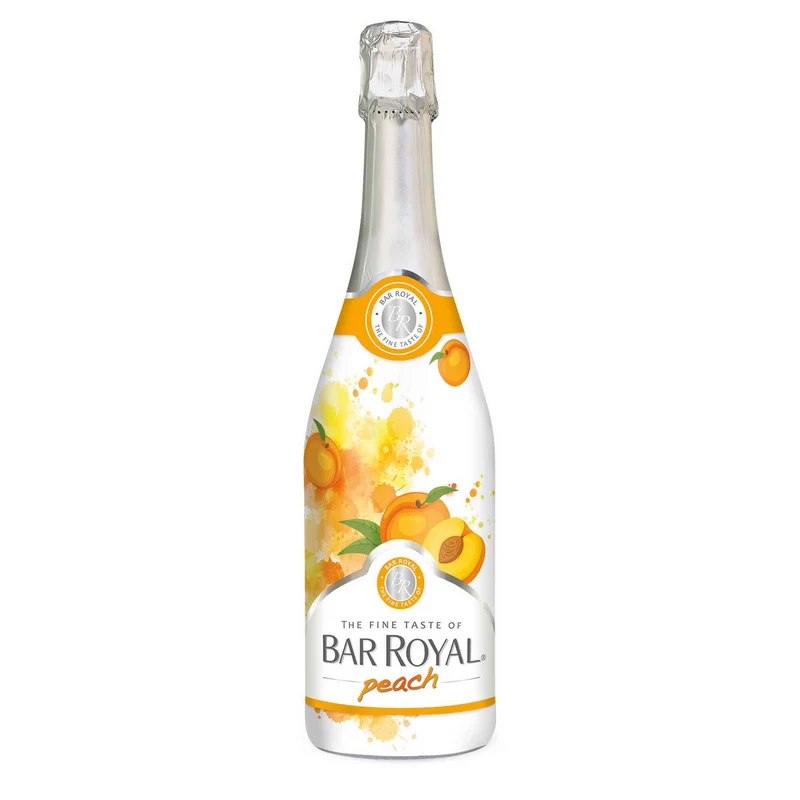 Bar Royal Peach Aromatised Wine Product Cocktail 750ml 3.9% ABV