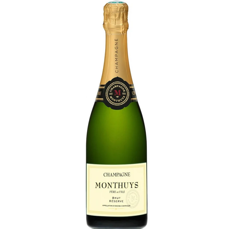 Monthuys Réserve Brut Champagne 750ml 13% ABV