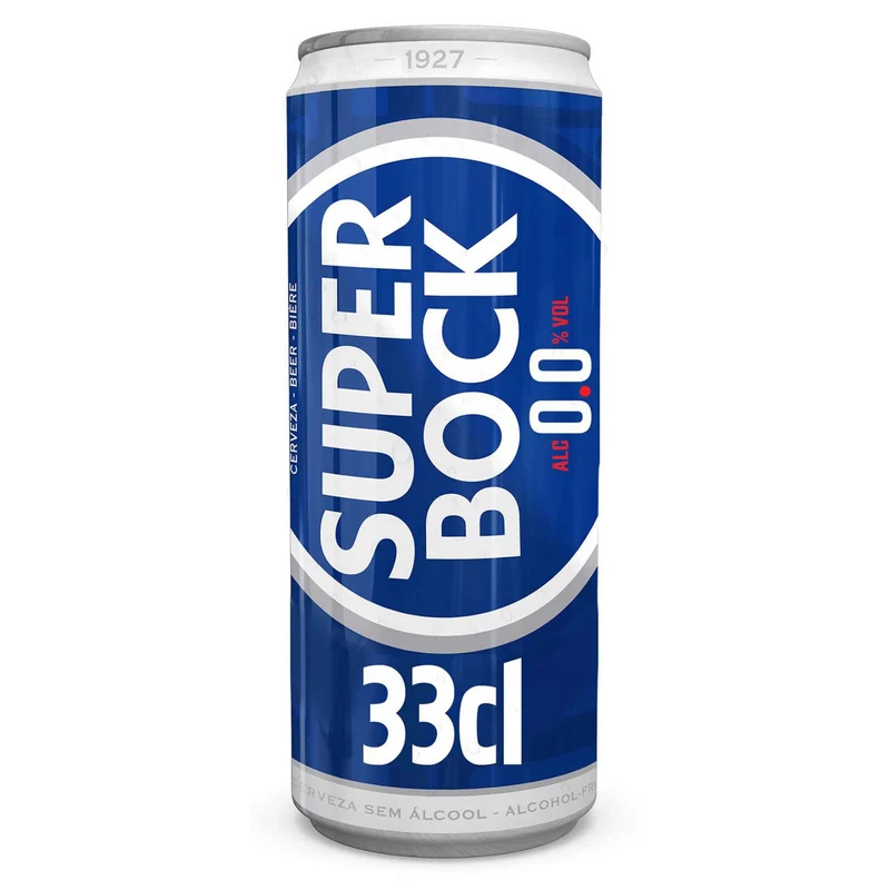 Super Bock 0.0 Alcohol Free Lager 330ml Bottle