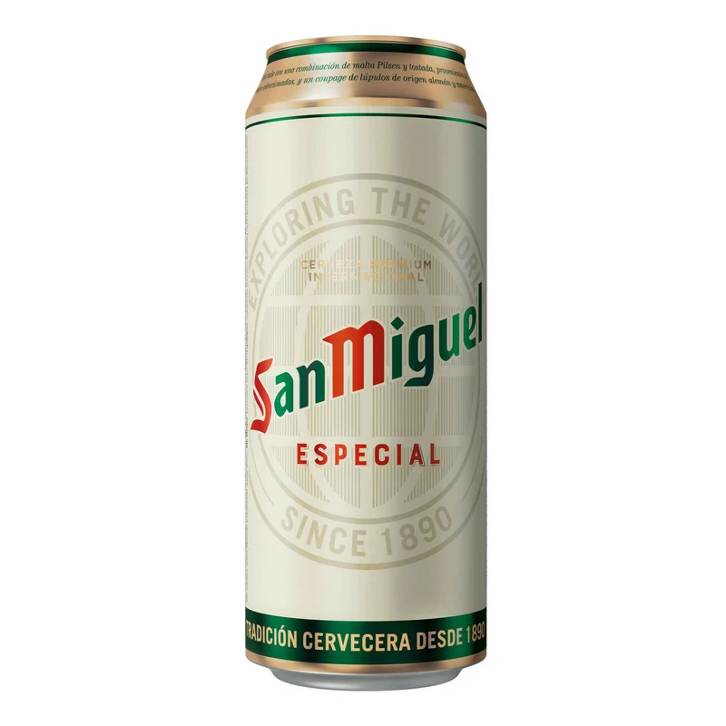 San Miguel Especial Lager 500ml Can 5.4% ABV