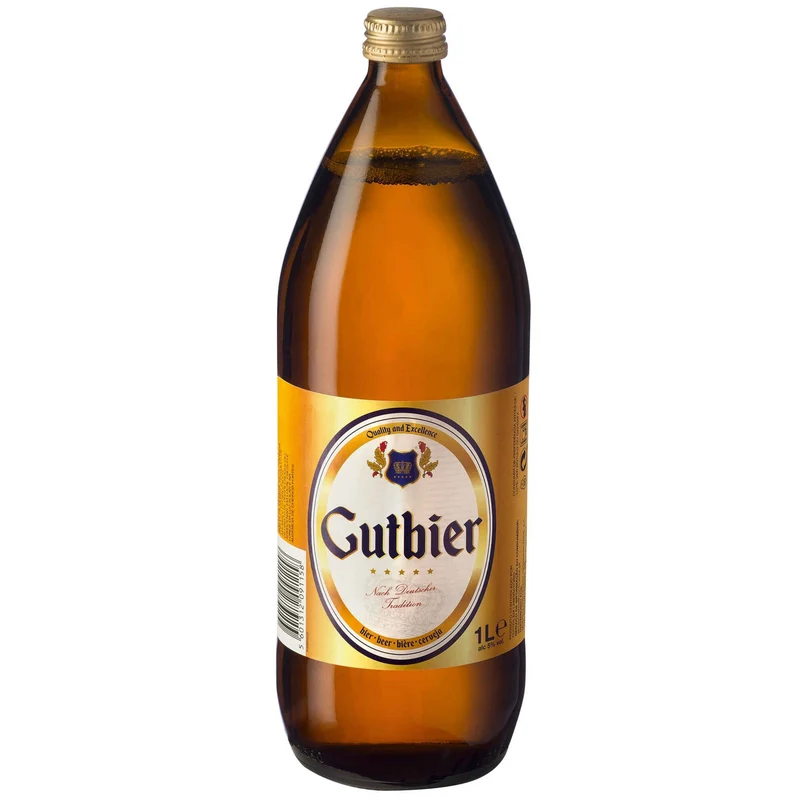 Gutbier Lager 1L Bottle 5% ABV