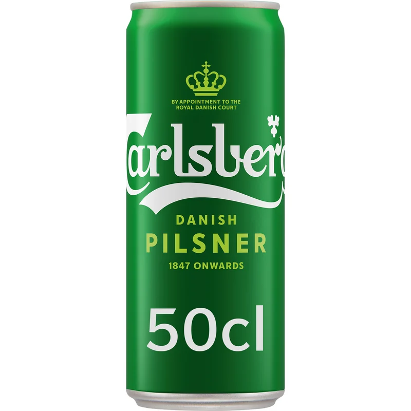 Carlsberg Danish Pilsner 500ml Can 5% ABV