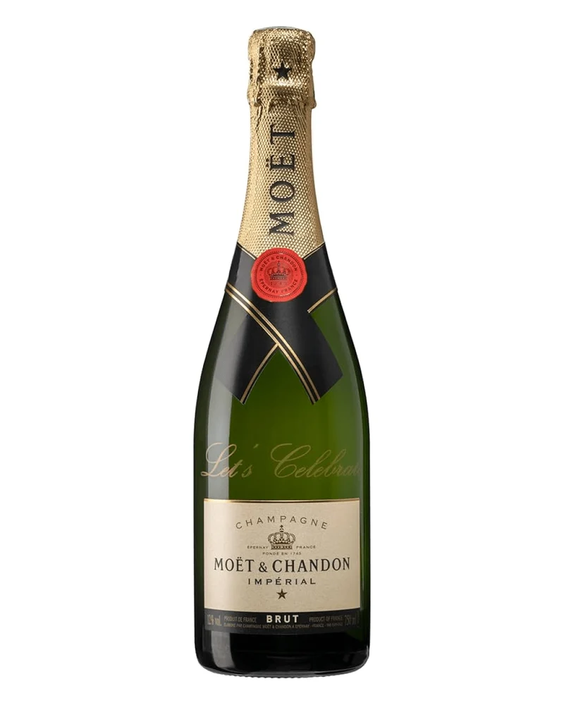 Moët & Chandon Brut Imperial Let's Celebrate Champagne, 75 cl