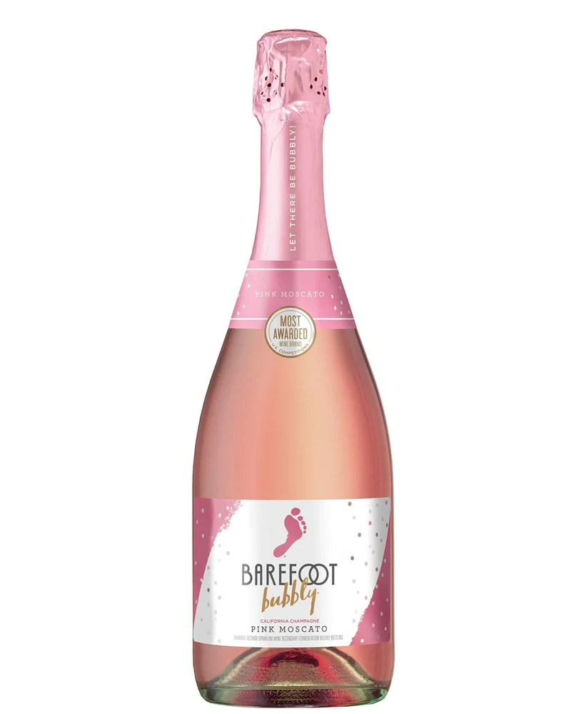 Barefoot Bubbly Pink Moscato, 75 cl