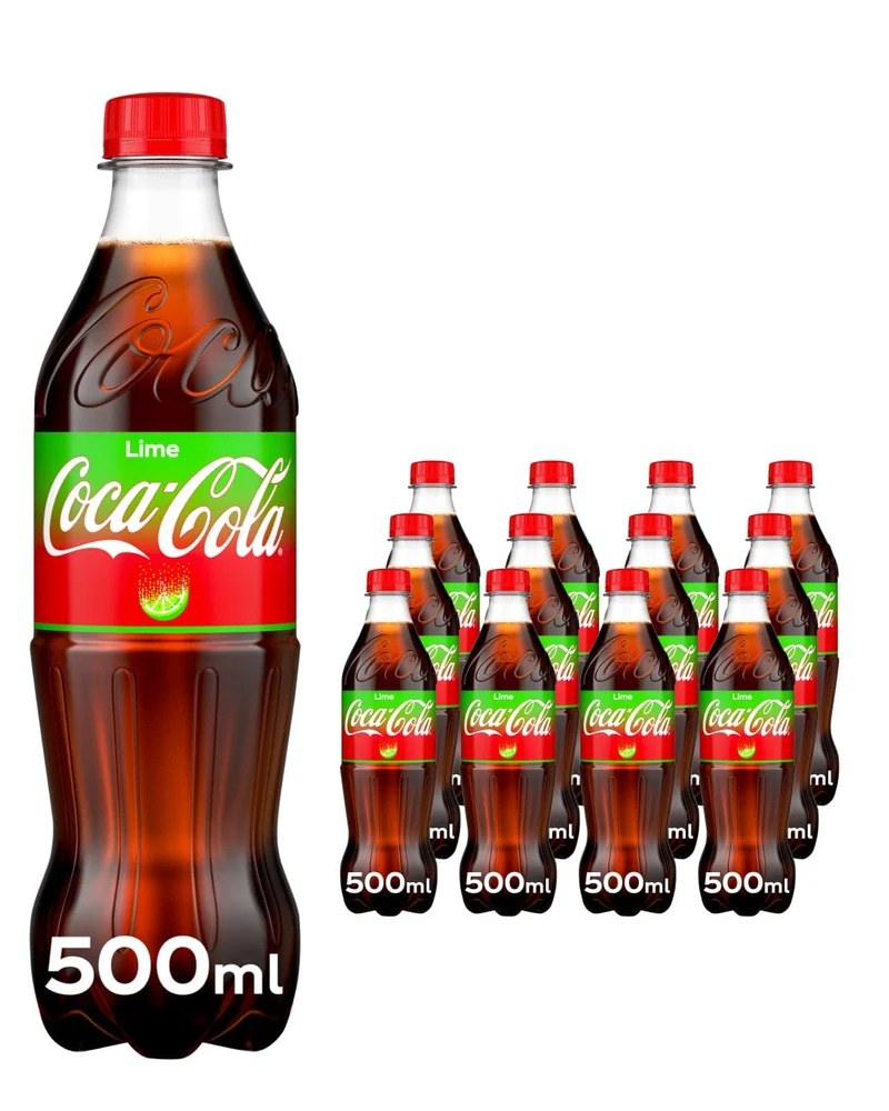 Coca Cola Lime Multipack, 12 x 500 ml