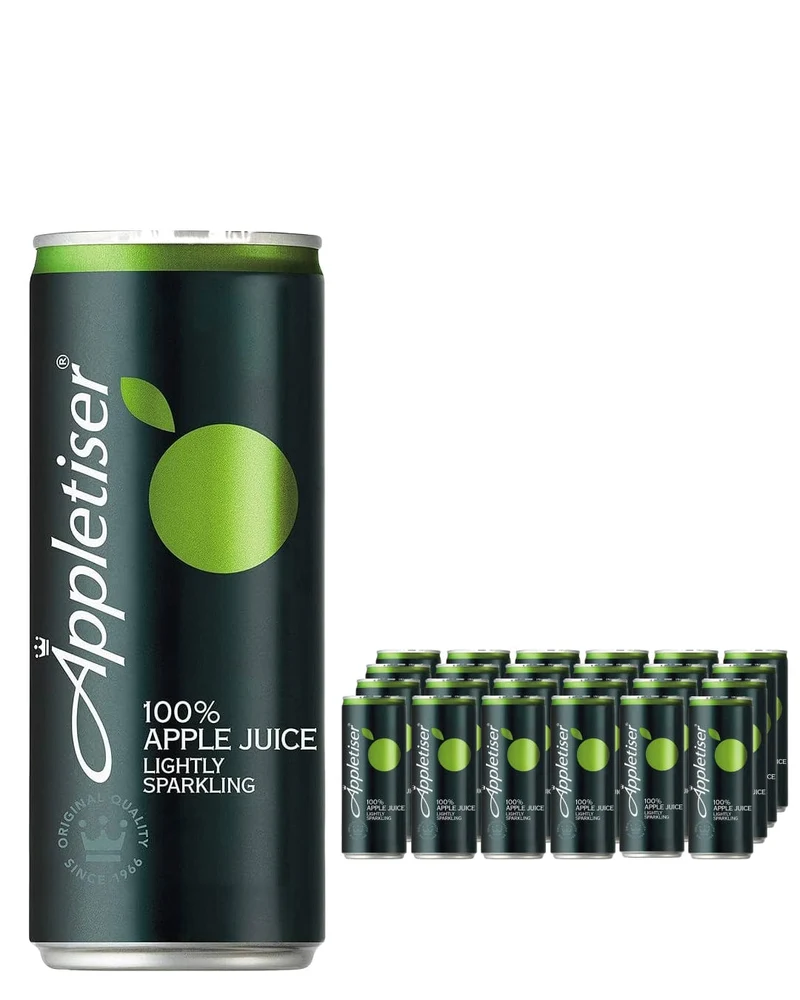 Appletiser Sparkling Apple Juice Can Multipack, 24 x 250 ml