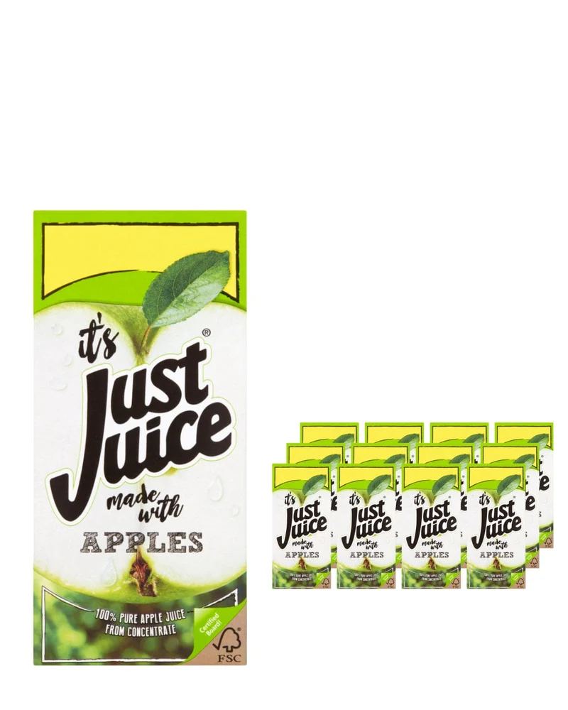 Just Juice Apple Multipack, 12 x 1 L