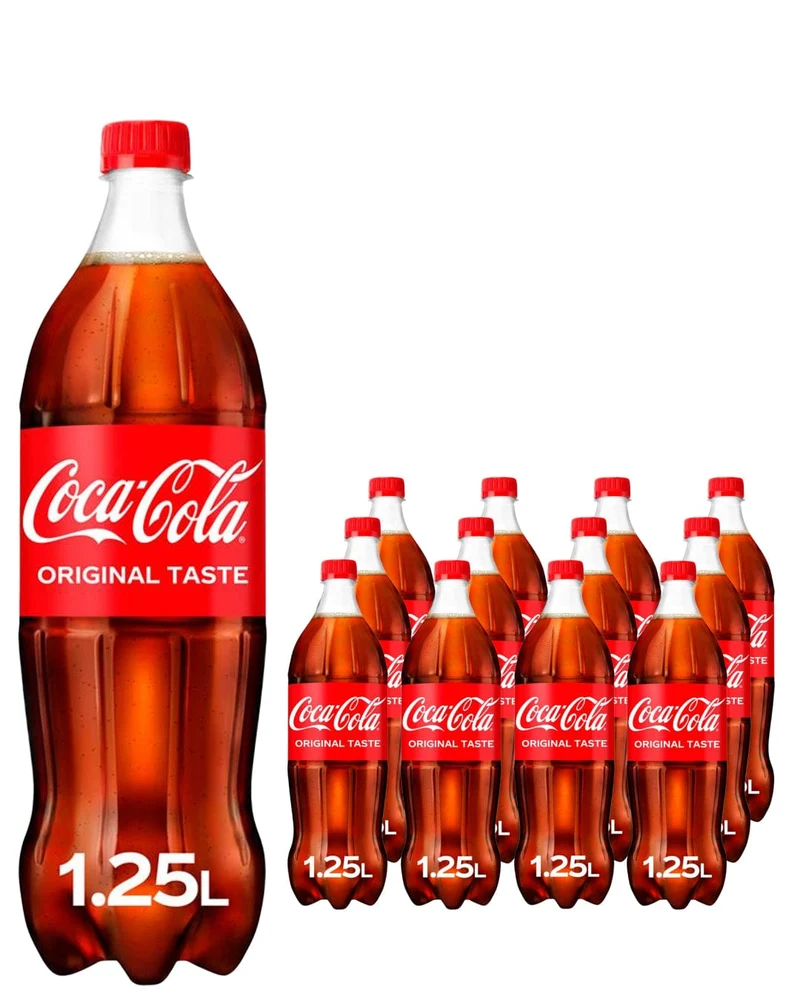 Coca Cola Original Multipack, 12 x 1.25 L