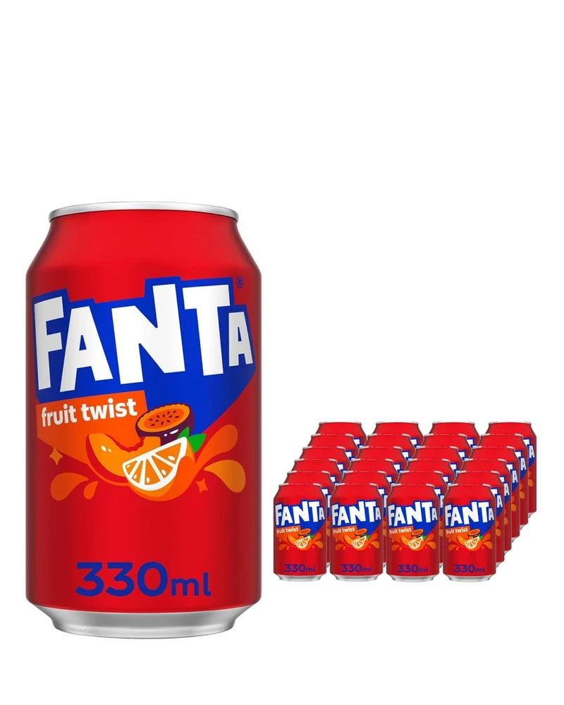 Fanta Fruit Twist Can Multipack, 24 x 330 ml