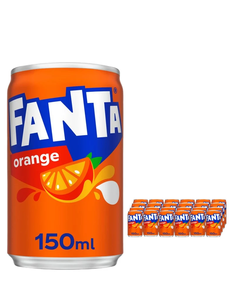 Fanta Orange Can Multipack, 24 x 330 ml