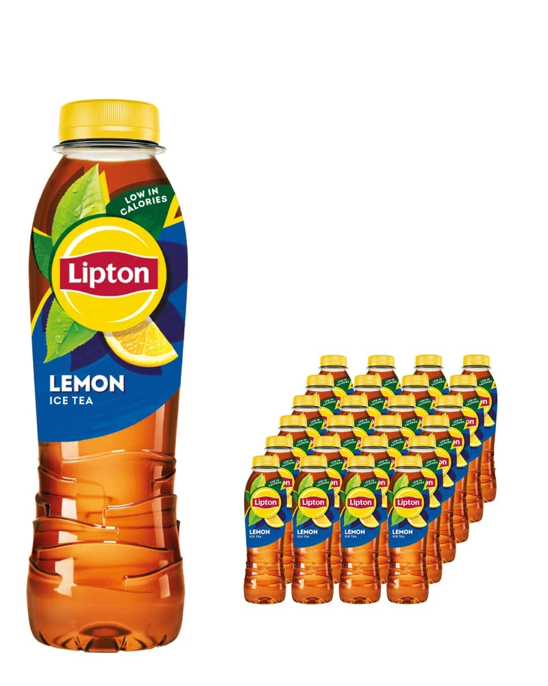 Lipton Lemon Flavour Ice Tea Multipack, 24 x 500 ml