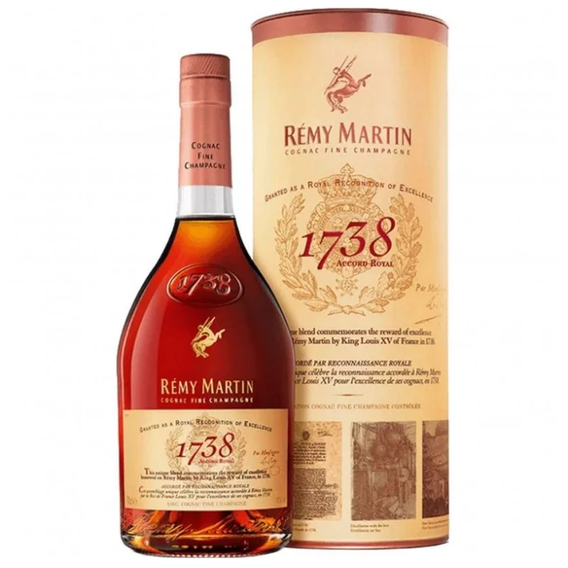 Rémy Martin 1738 Accord Royal Fine Champagne Cognac 700ml 40% ABV