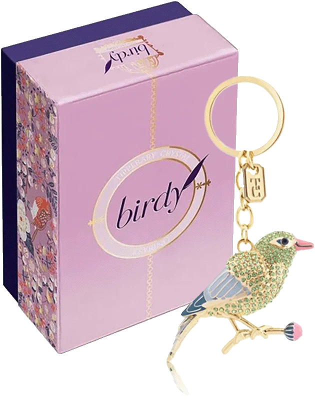 Birdy Keychain - Greenfinch