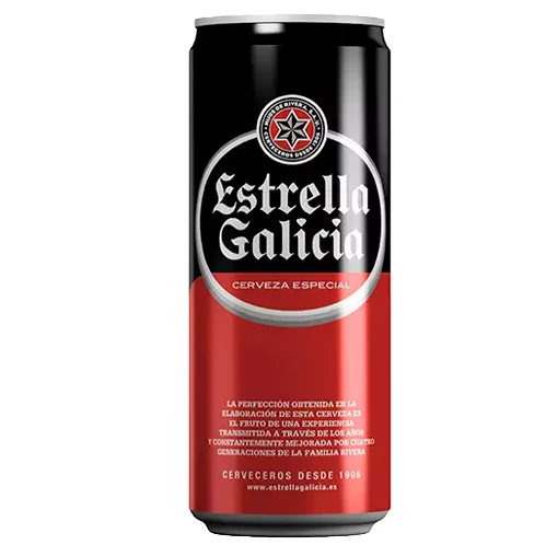 Estrella Galicia Especial Lager 330ml Bottle 5.5% ABV