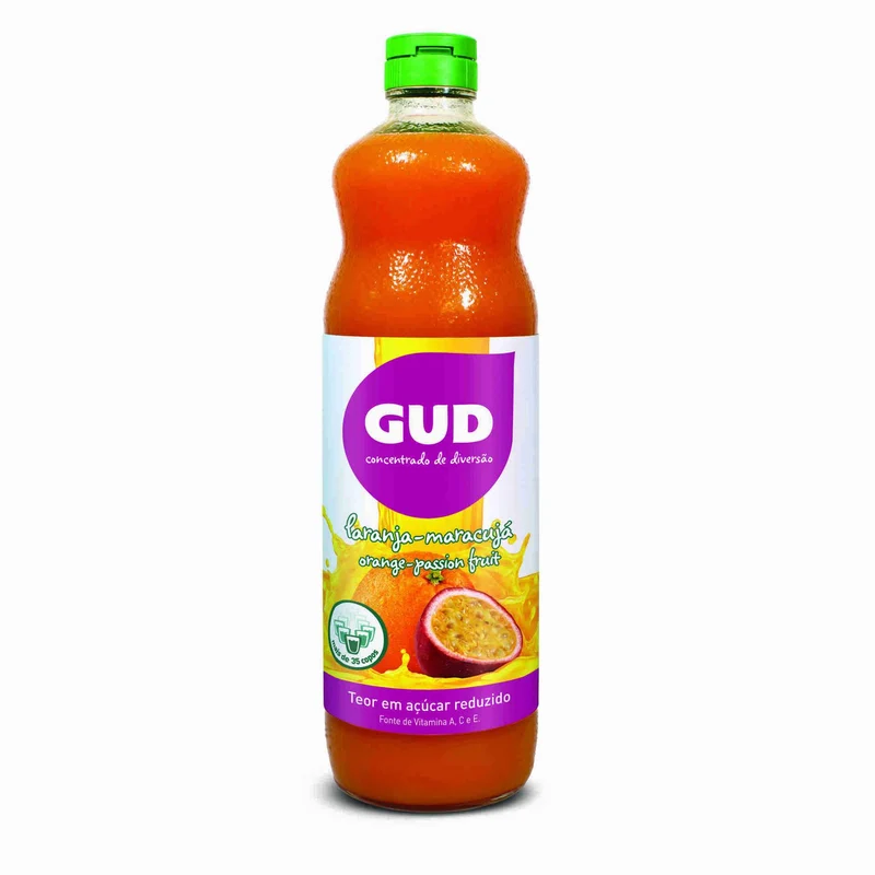 GUD Orange and Passion Fruit Drink Concentrate 740ml
