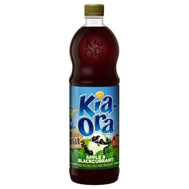 Kia Ora Blackcurrant No Added Sugar Squash 1.5L