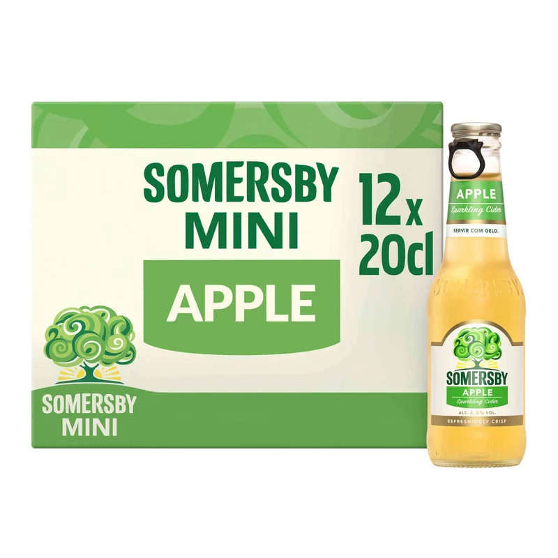 Somersby Apple Cider 12 x 200ml Bottles 4.5% ABV