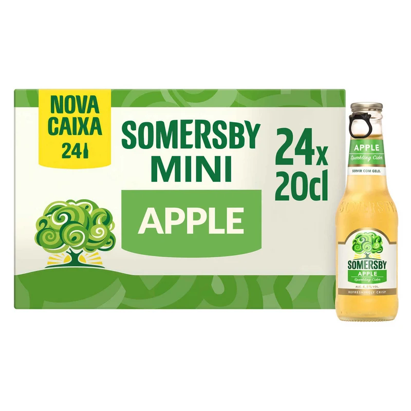 Somersby Apple Cider 24 x 200ml Bottles 4.5% ABV
