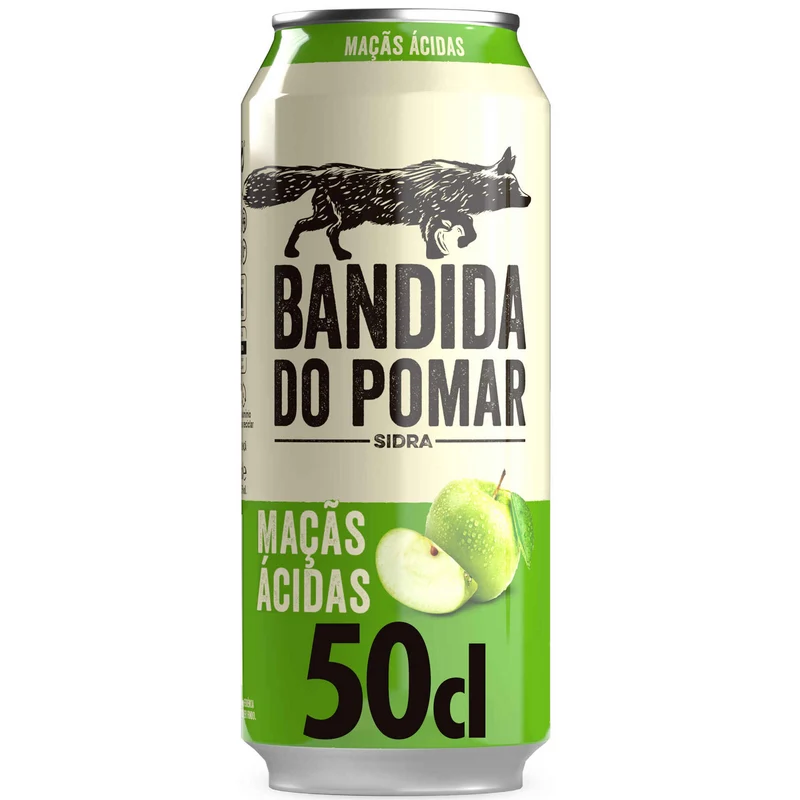 Bandida do Pomar Green Apple Cider 500ml Can 4.5% ABV