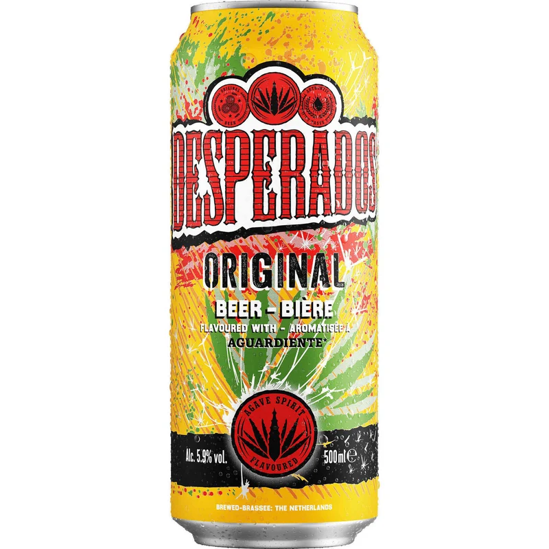 Desperados Tequila Flavoured Beer 500ml Can 5.9% ABV
