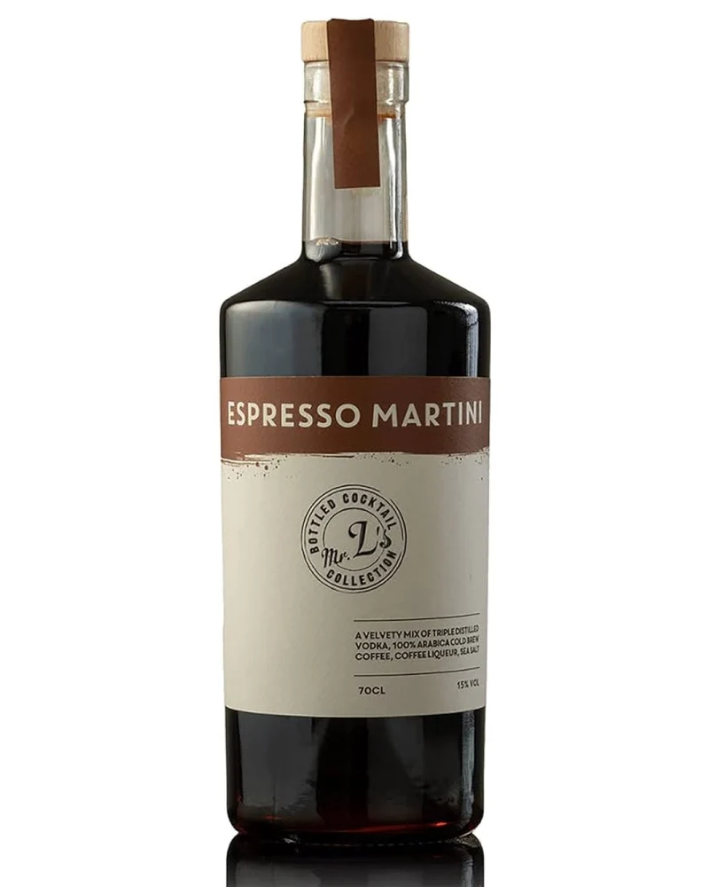 Mr L's Espresso Martini Ready To Drink Cocktail, 70 cl
