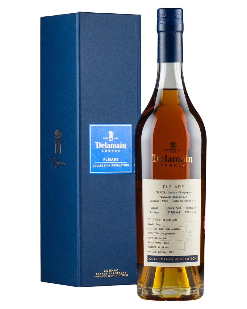 Delamain Single Vineyard Ambleville 1995 Cognac, 70 cl