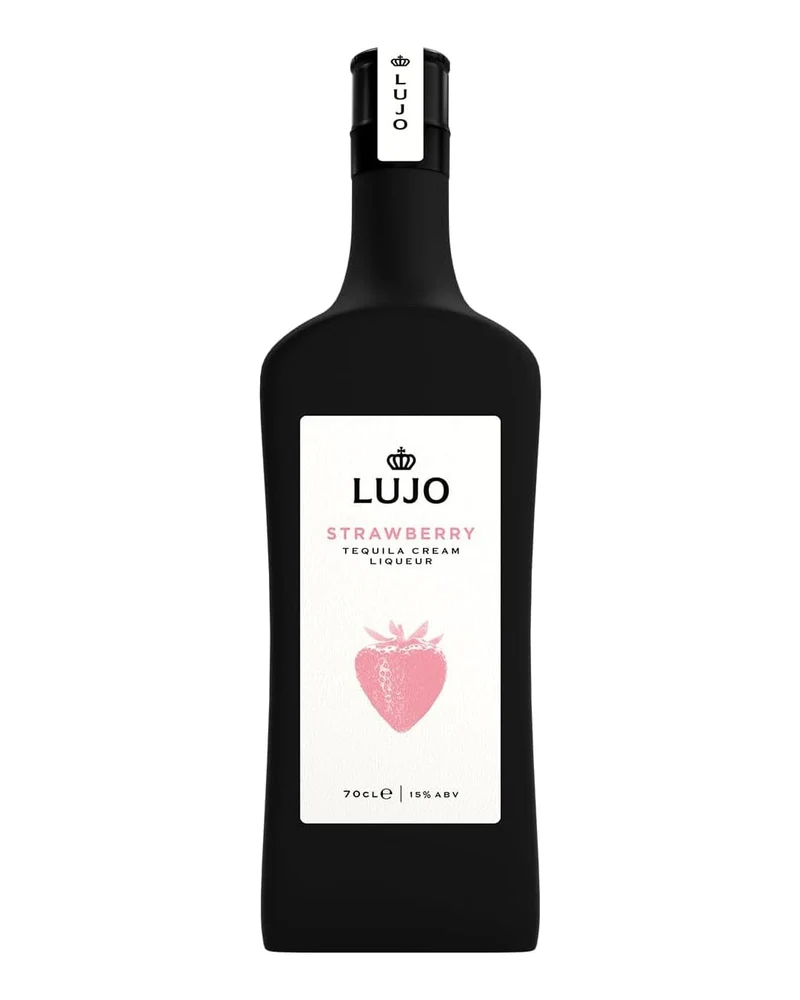 LUJO Strawberry Tequila Cream Liqueur, 70 cl