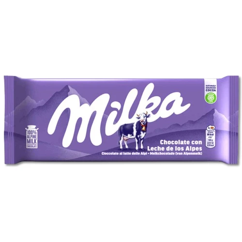 Milka Alpine Milk Chocolate 90g