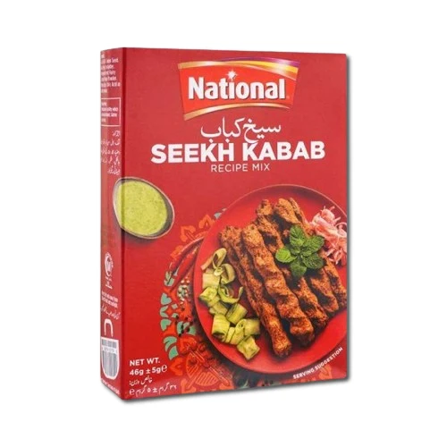 National Seekh Kabab BBQ Masala Double Pack