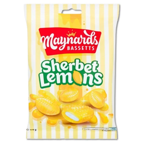 Maynards Bassetts Sherbet Lemons 192g